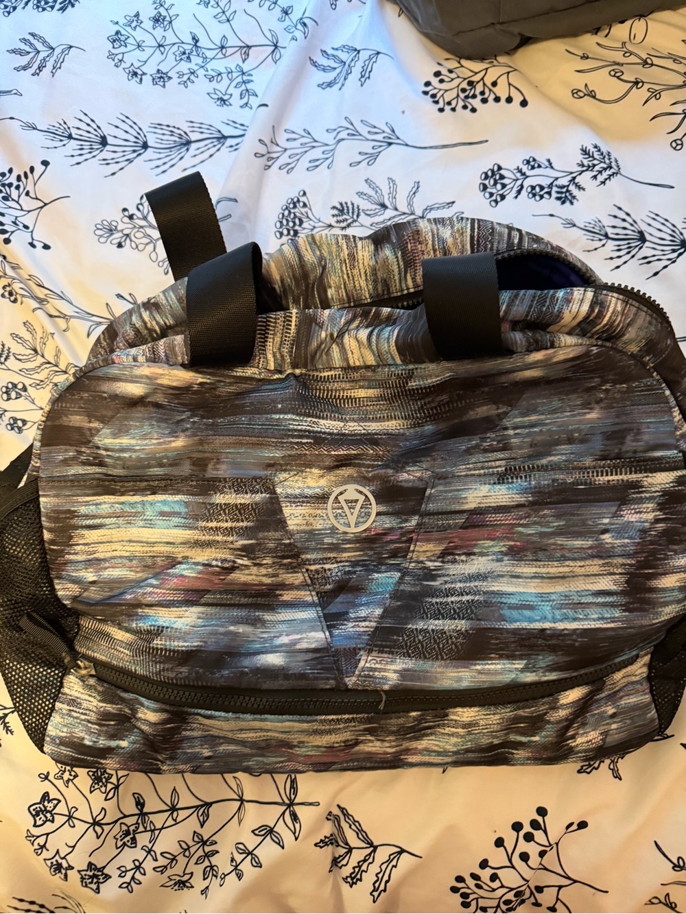 Ivivva Multi-Color Patterned Duffel Bag